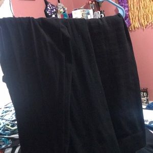 3 Pairs of black leggings